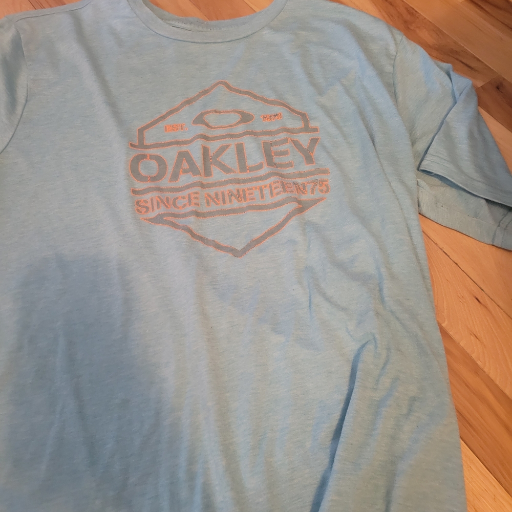 Oakley Light Blue Graphic T-Shirt